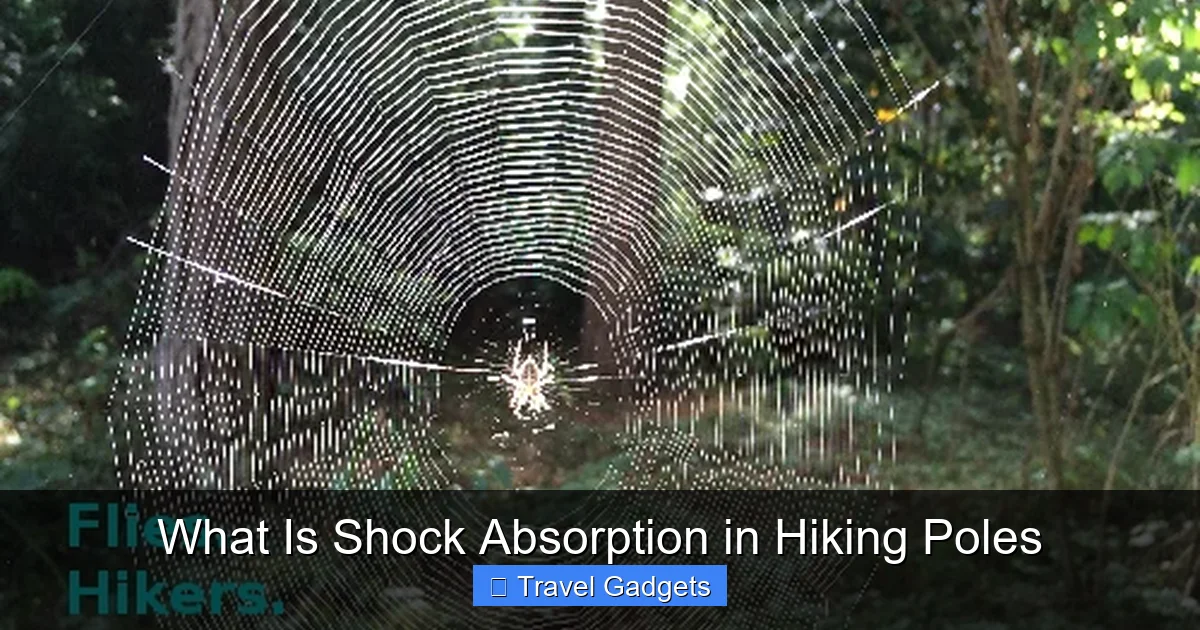 What Is Shock Absorption in Hiking Poles
