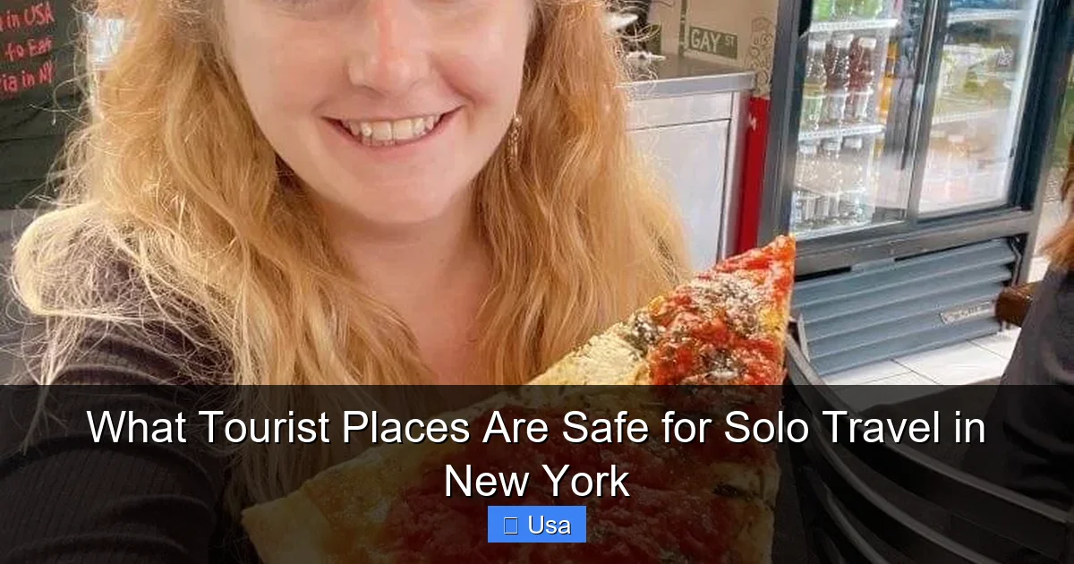 What Tourist Places Are Safe for Solo Travel in New York