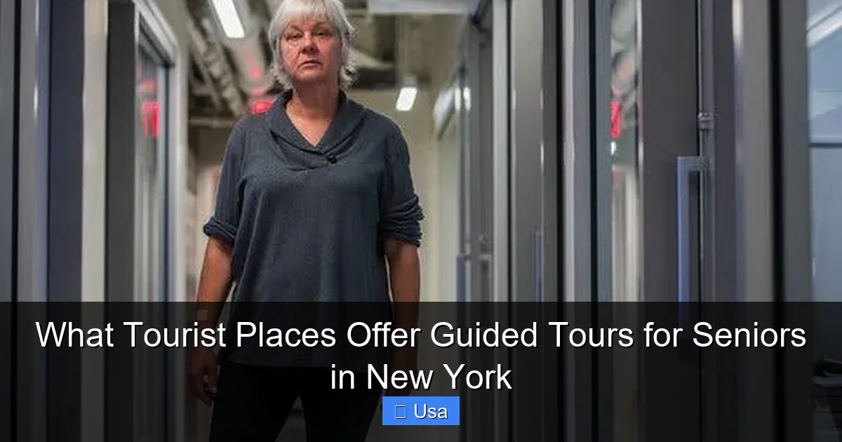 What Tourist Places Offer Guided Tours for Seniors in New York
