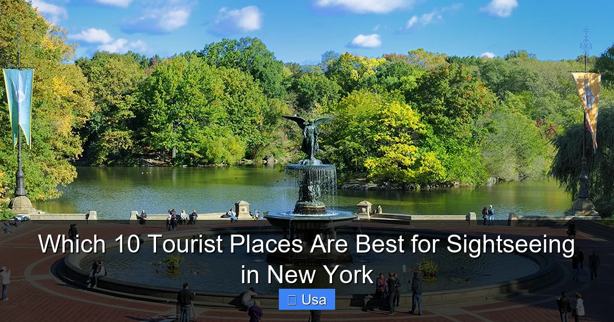 Which 10 Tourist Places Are Best for Sightseeing in New York