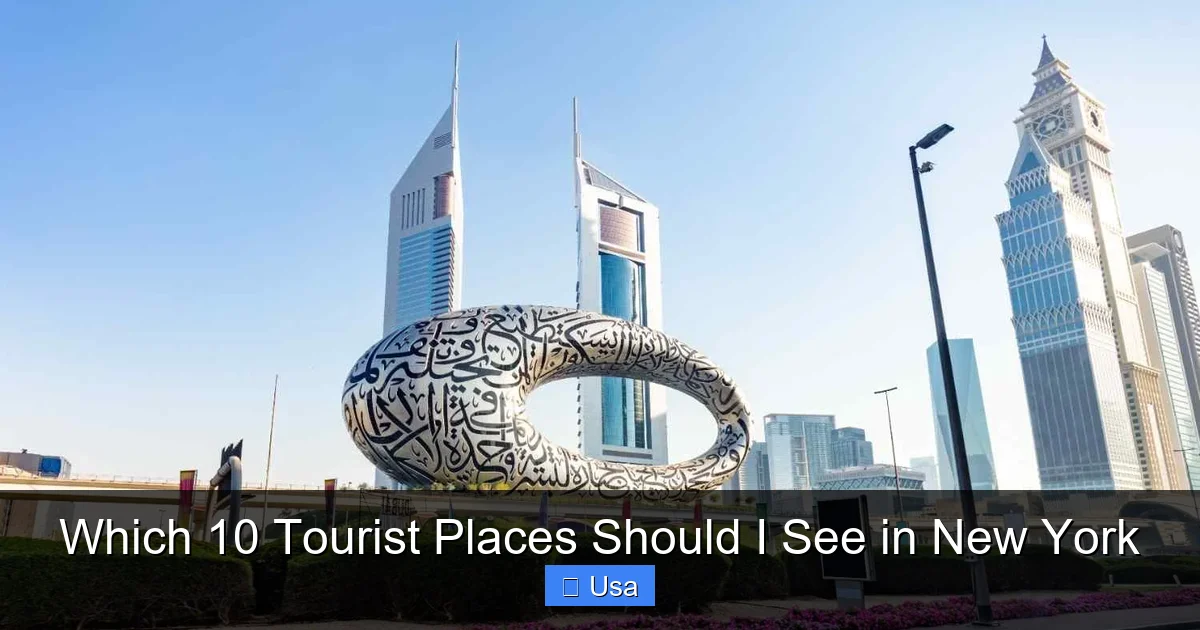 Which 10 Tourist Places Should I See in New York