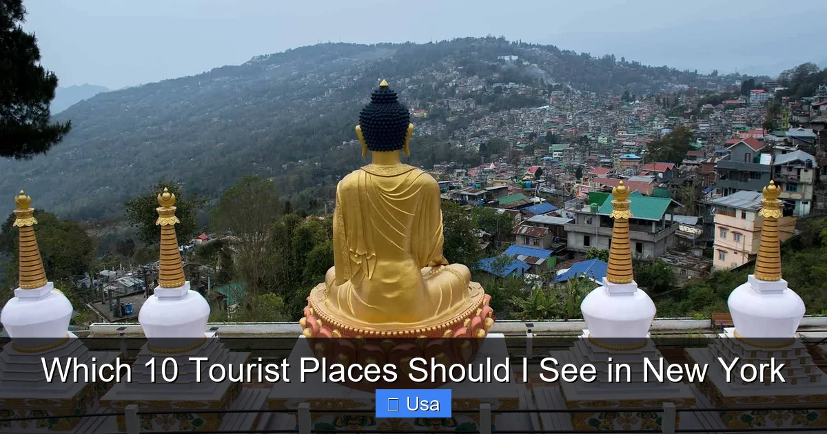Which 10 Tourist Places Should I See in New York