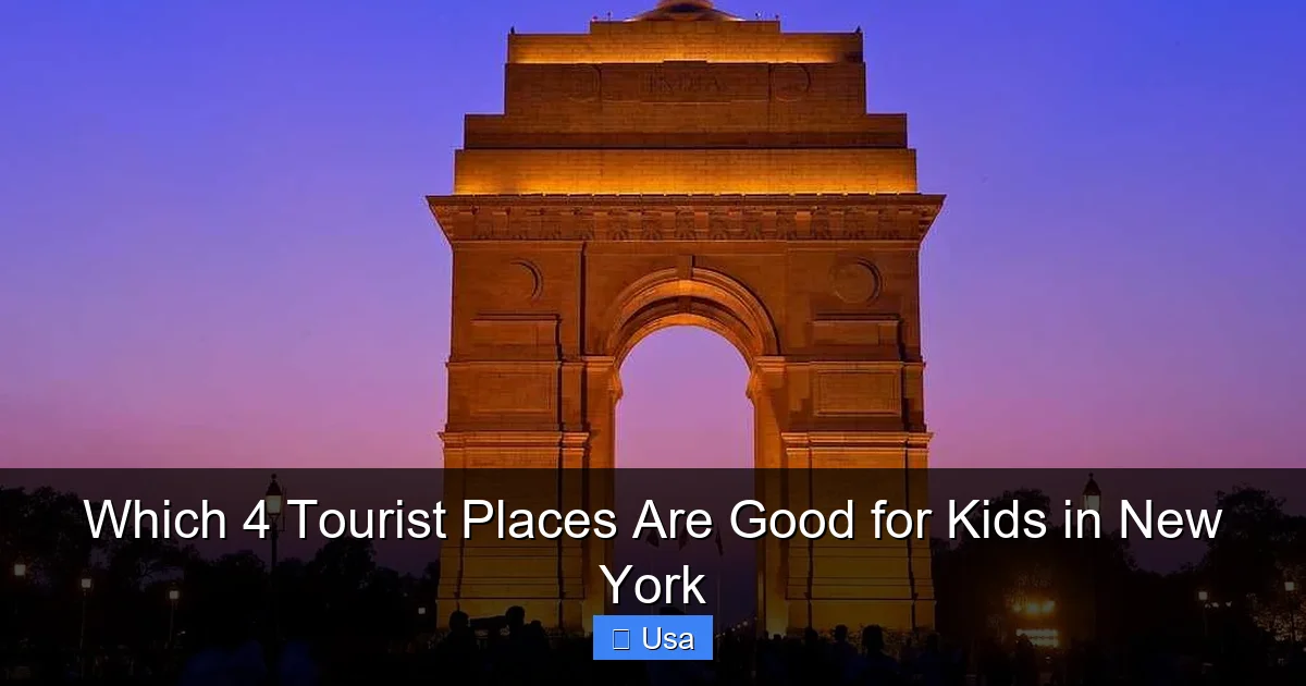 Which 4 Tourist Places Are Good for Kids in New York