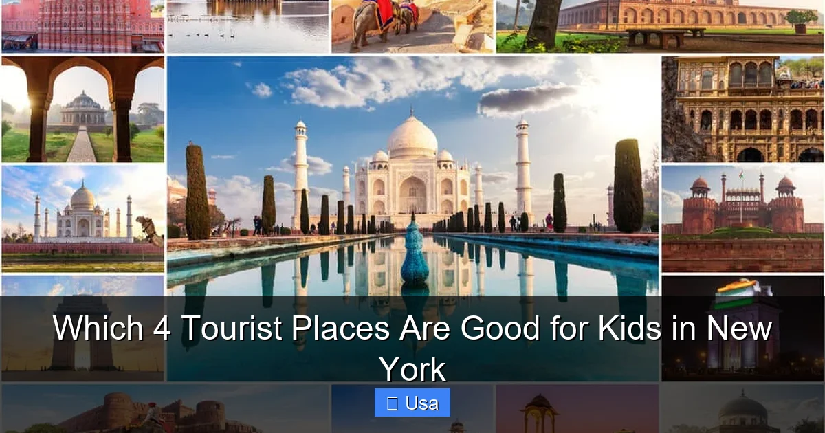 Which 4 Tourist Places Are Good for Kids in New York