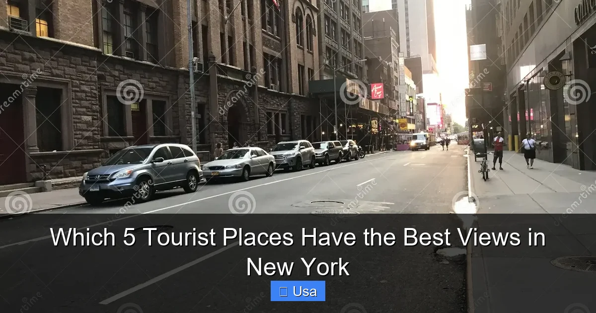 Which 5 Tourist Places Have the Best Views in New York