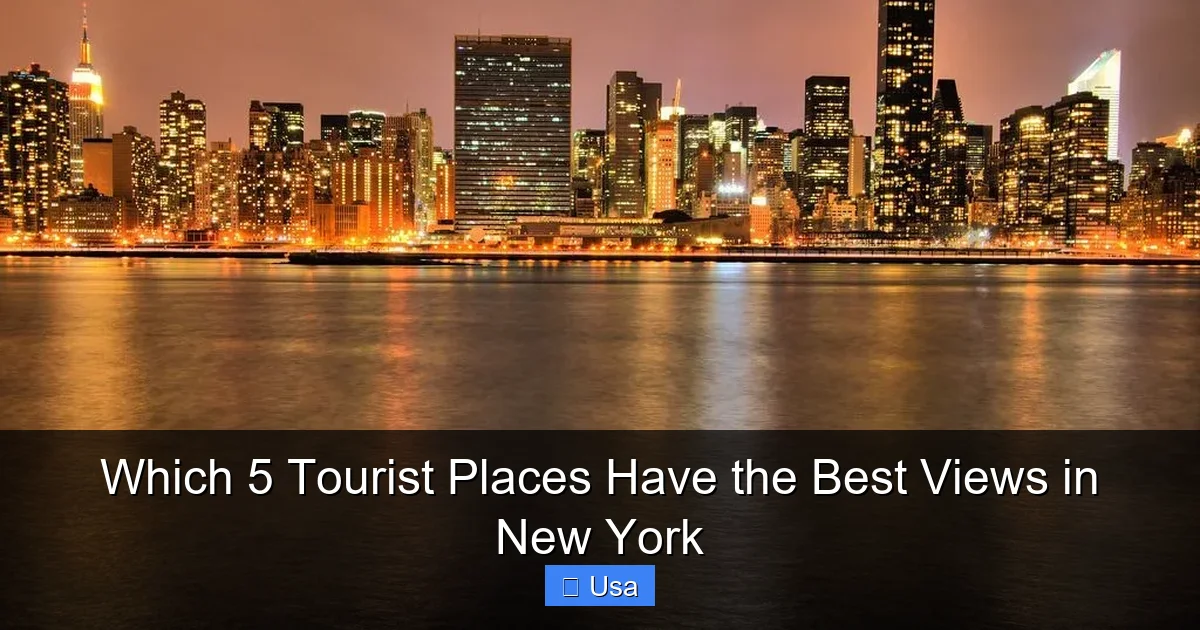Which 5 Tourist Places Have the Best Views in New York
