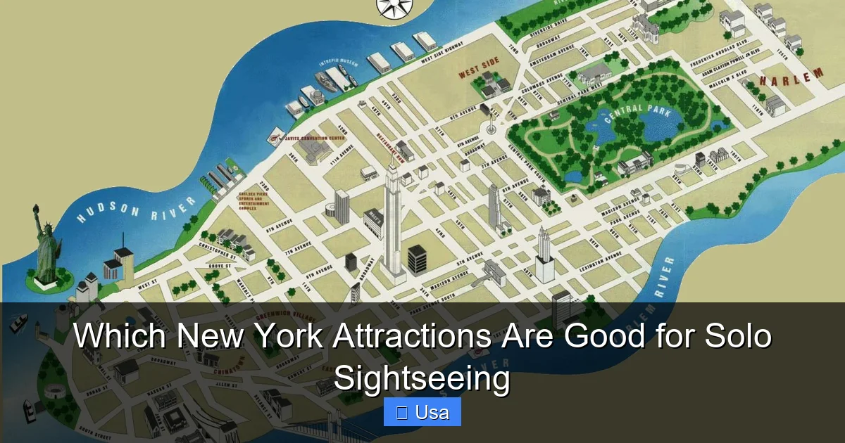 Which New York Attractions Are Good for Solo Sightseeing