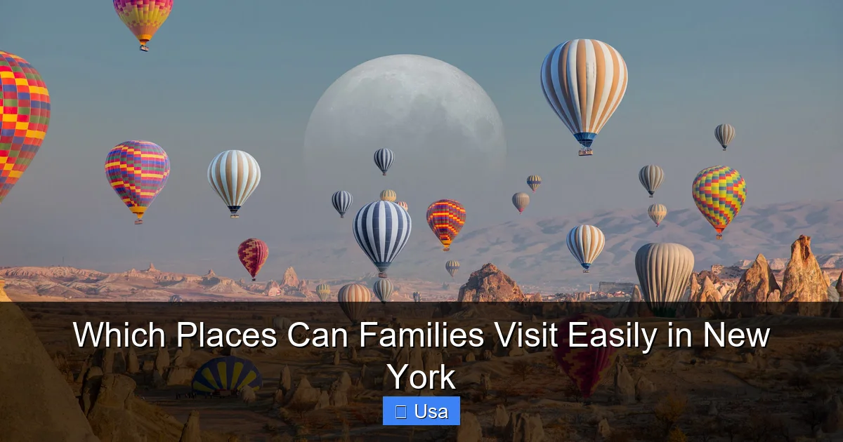 Which Places Can Families Visit Easily in New York
