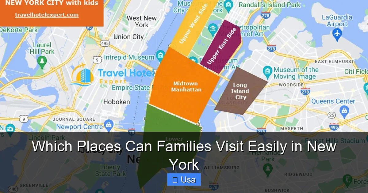 Which Places Can Families Visit Easily in New York