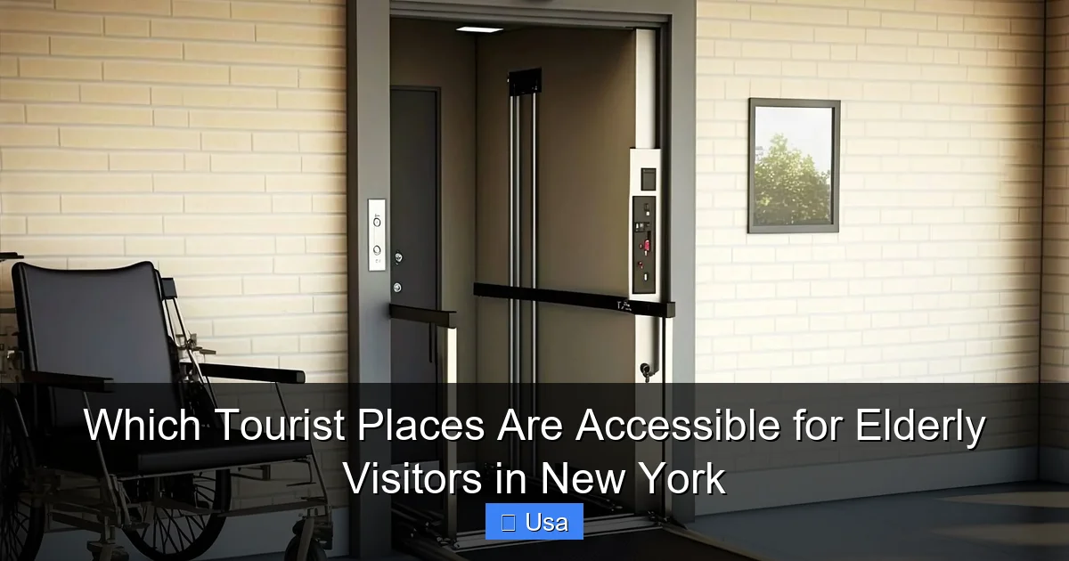 Which Tourist Places Are Accessible for Elderly Visitors in New York