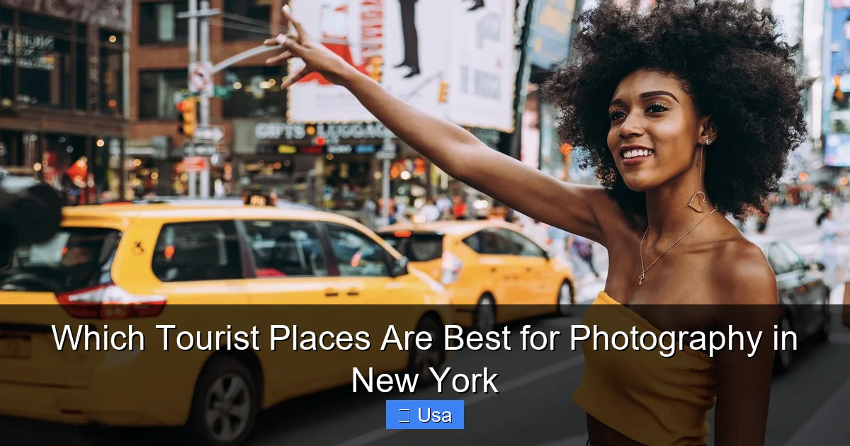 Which Tourist Places Are Best for Photography in New York