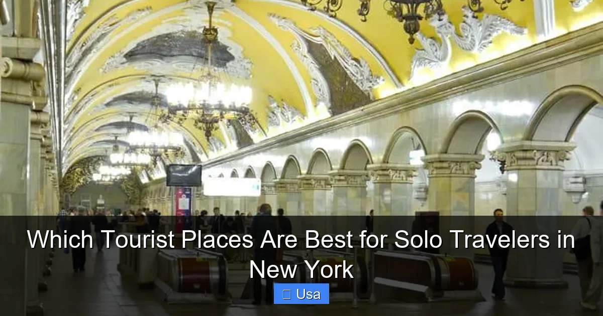 Which Tourist Places Are Best for Solo Travelers in New York