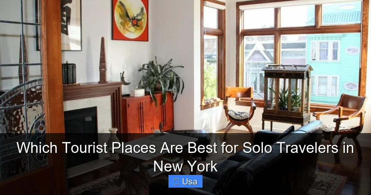 Which Tourist Places Are Best for Solo Travelers in New York