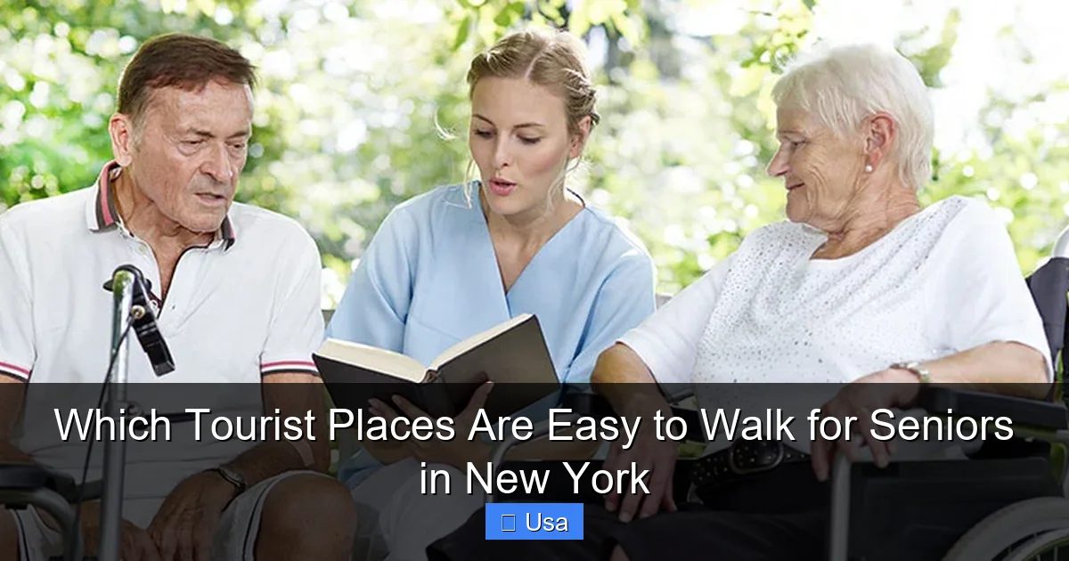 Which Tourist Places Are Easy to Walk for Seniors in New York