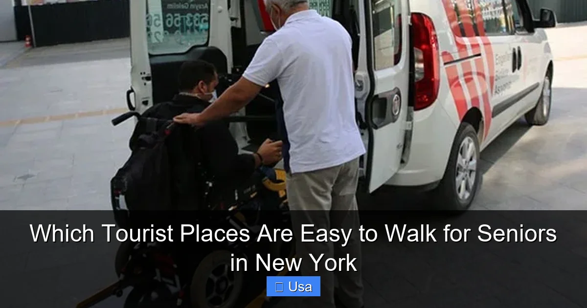 Which Tourist Places Are Easy to Walk for Seniors in New York
