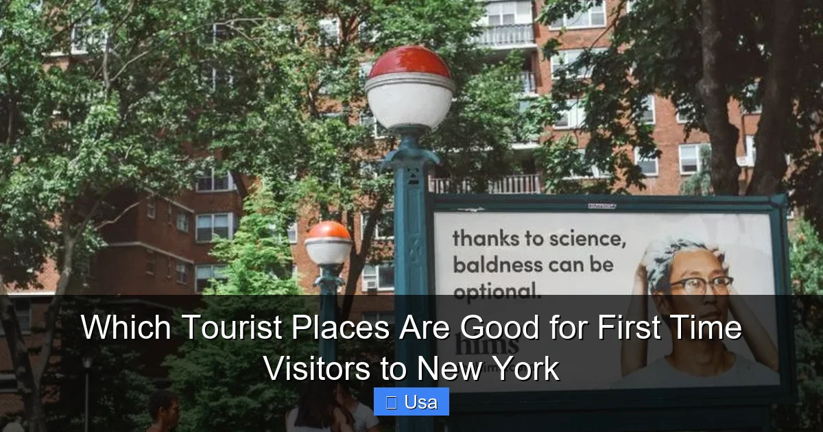 Which Tourist Places Are Good for First Time Visitors to New York