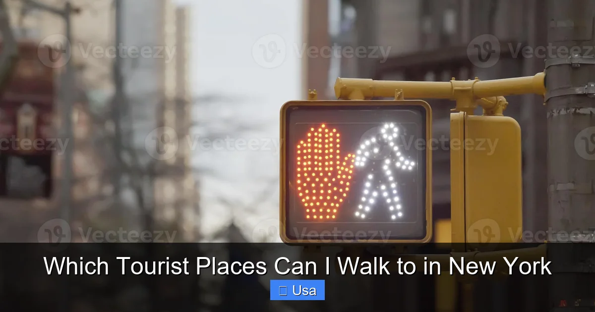 Which Tourist Places Can I Walk to in New York