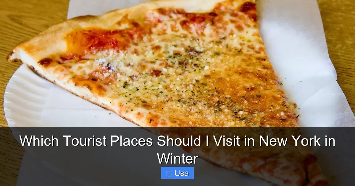 Which Tourist Places Should I Visit in New York in Winter