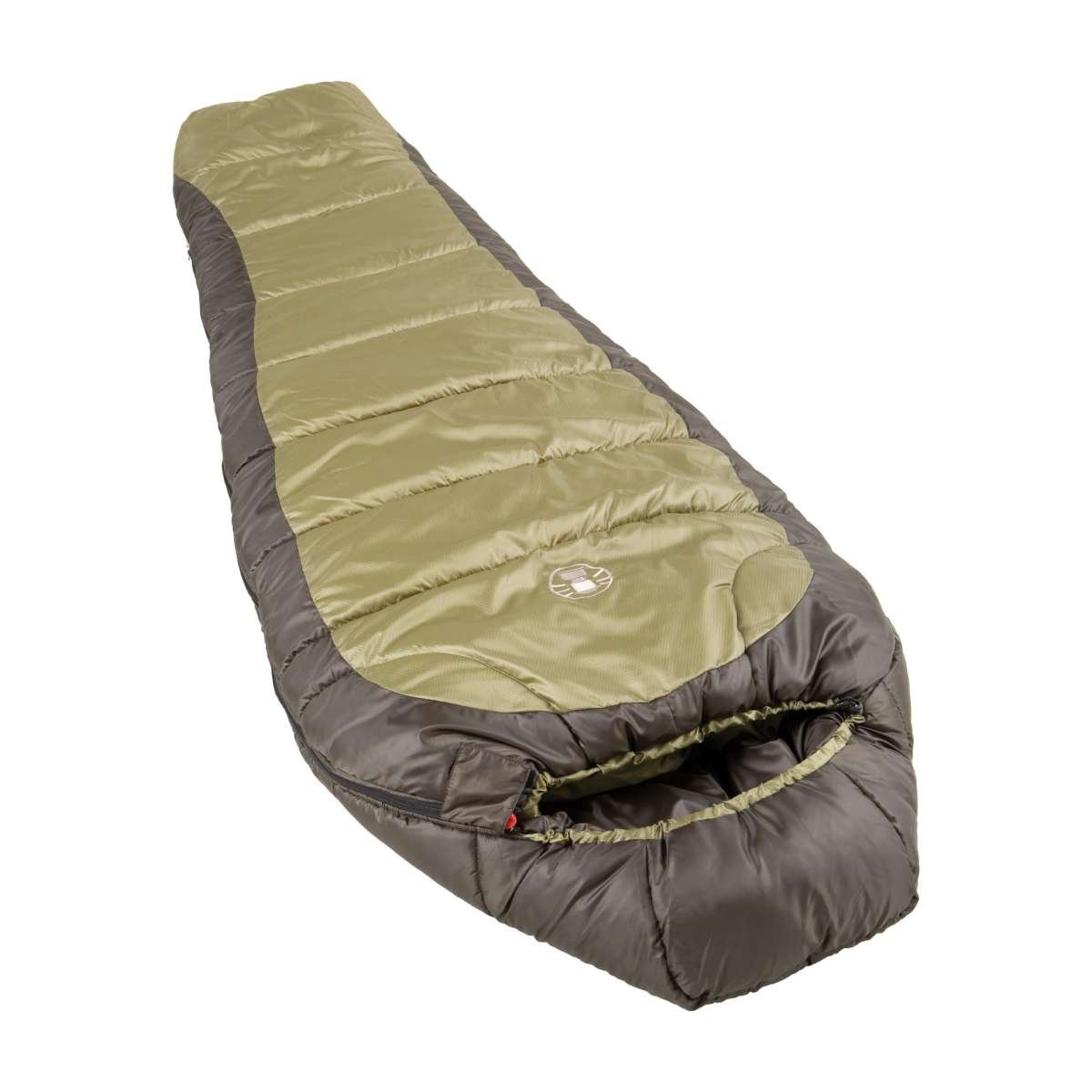 Coleman North Rim 0°F Big & Tall Sleeping Bag, Cold-Weather Mummy Sleep Sack wit