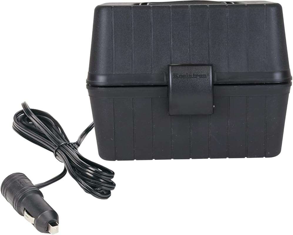Koolatron 12V Classic Construction Worker Lunchbox - Portable Stove, 1