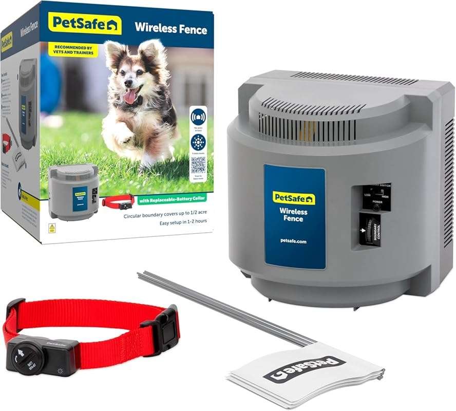 PetSafe Wireless Pet Containment System: Original Electric Fence for D