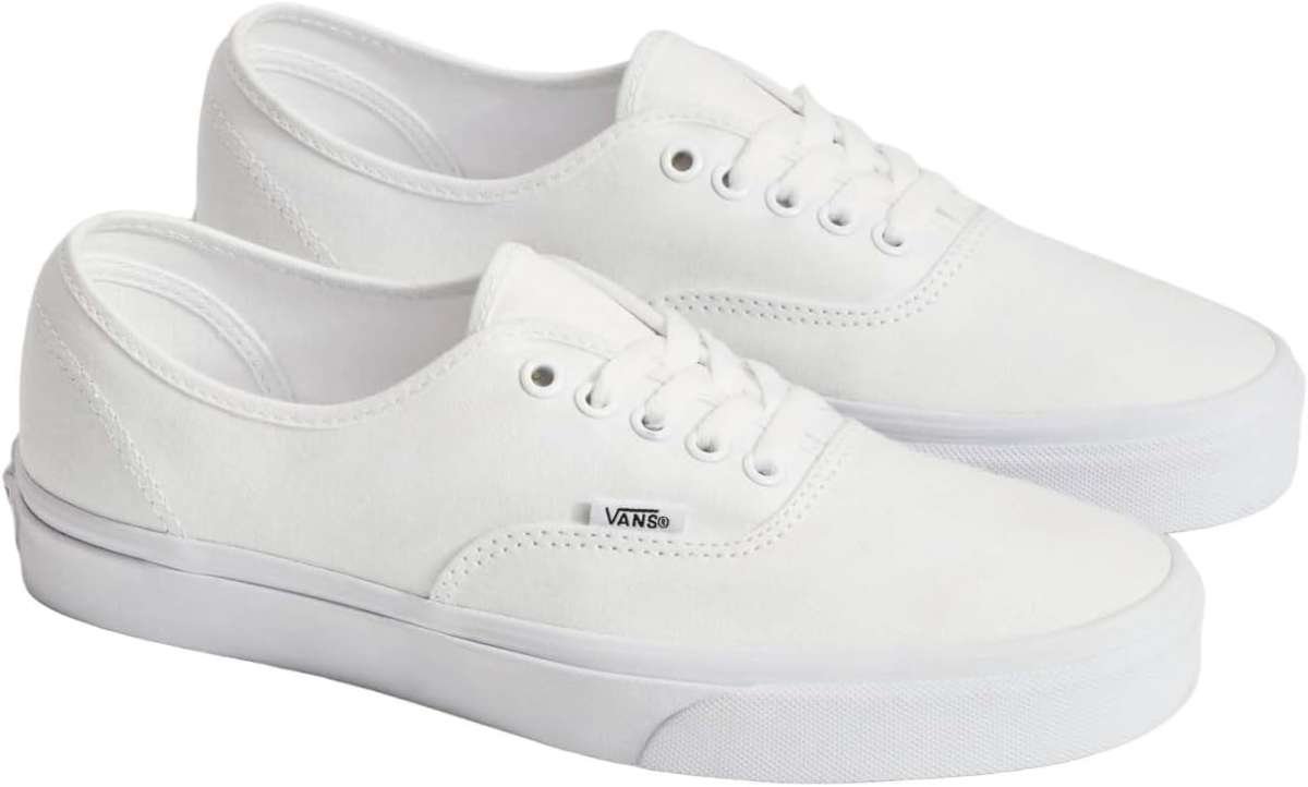 Vans Authentic Unisex Classic Canvas Low-Top Sneakers for Everyday Wea