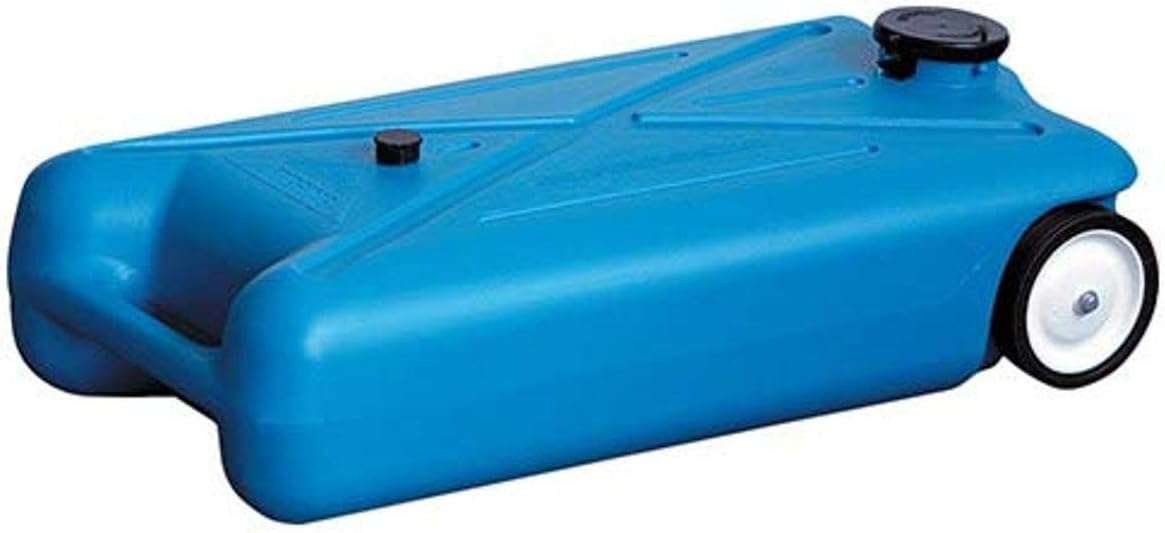 Barker 10 Gallon Blue Tote Tank for RV Waste