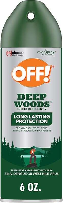 OFF! Deep Woods Aerosol Insect Repellent: Long-lasting protection from