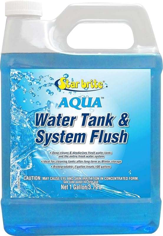 Water Tank and System Flush for RVs and Boats - 1 Gallon