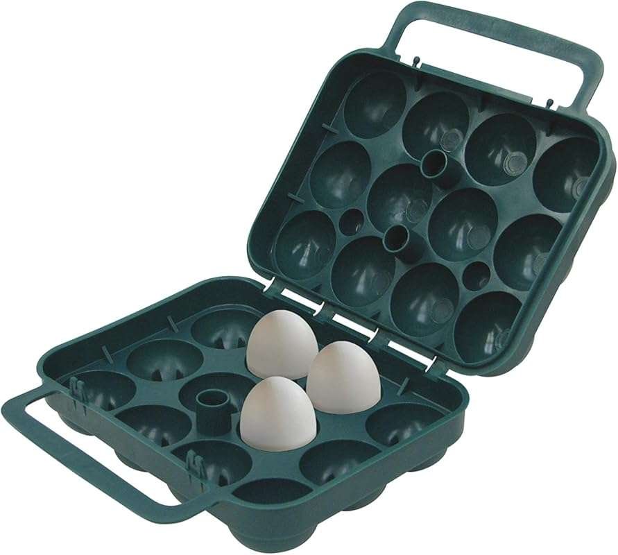 Stansport Portable Egg Container for Camping and Travel Adventures