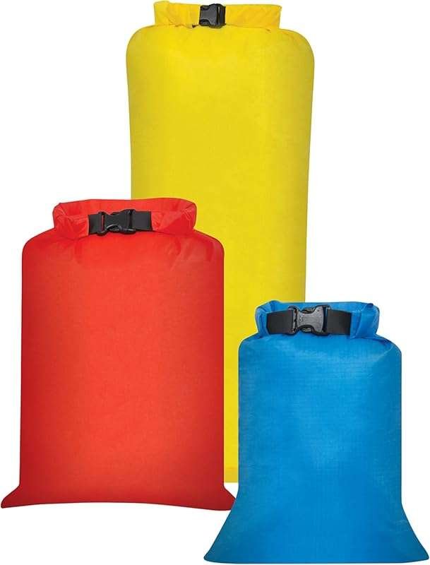 Outdoor Products Ultimate Dry Sack 3-Pack: Waterproof Gear Storage for