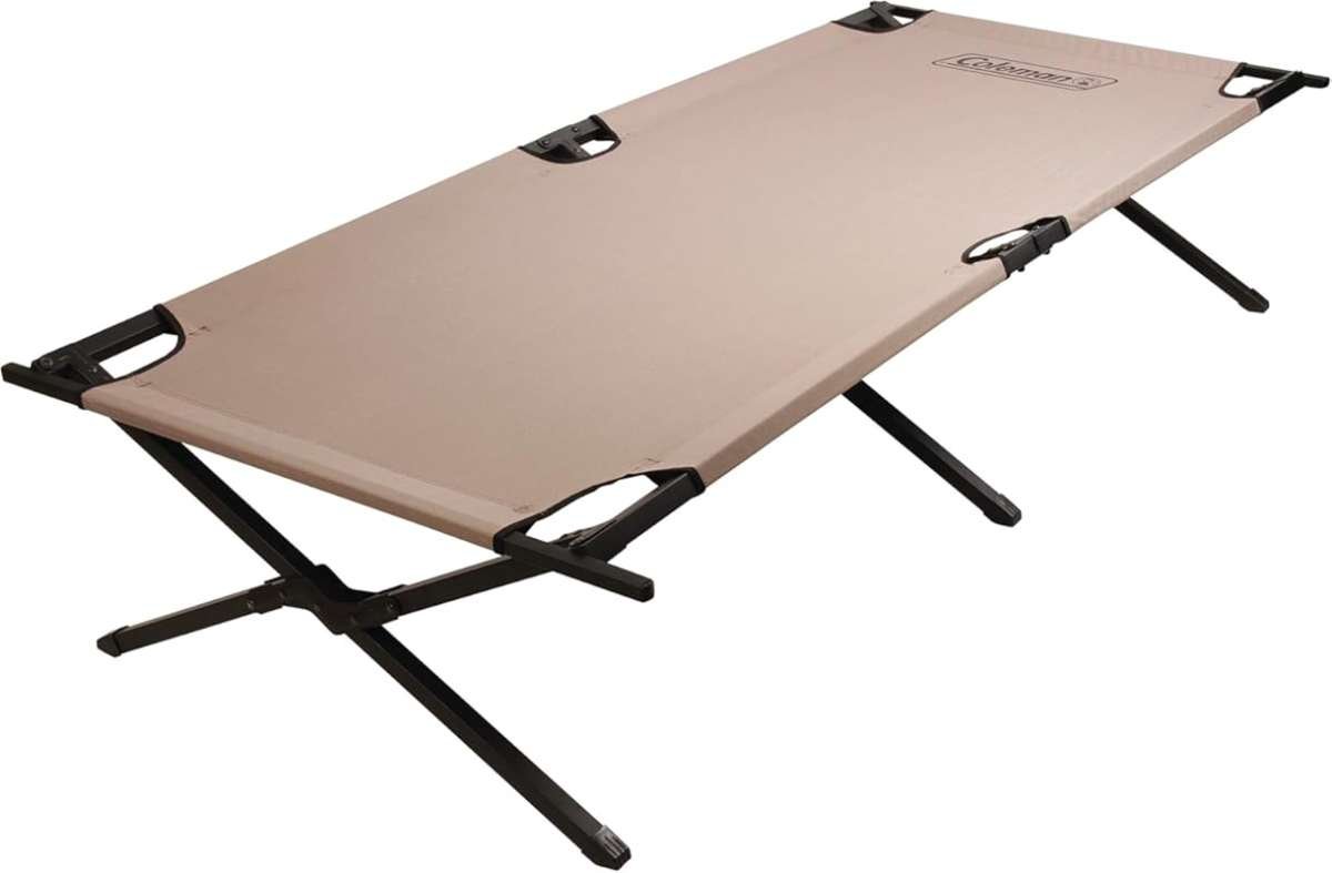 Coleman Trailhead II Large Folding Cot, Easy Setup, Supports Adults up