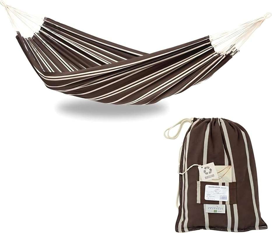 Amazonas Barbados XL Hammock: 2 Person Portable Indoor/Outdoor Swing f
