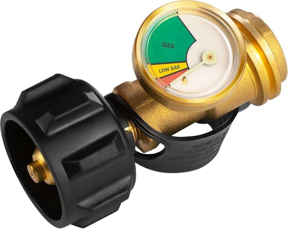 DOZYANT Universal Propane Tank Gauge: Leak Detector and Pressure Meter