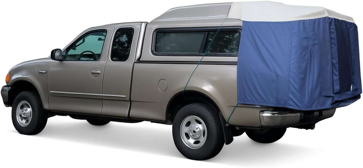 DAC DA2 Full-Size Truck Bed Tent for Caps, Fits Ford, Chevy, Toyota Pi