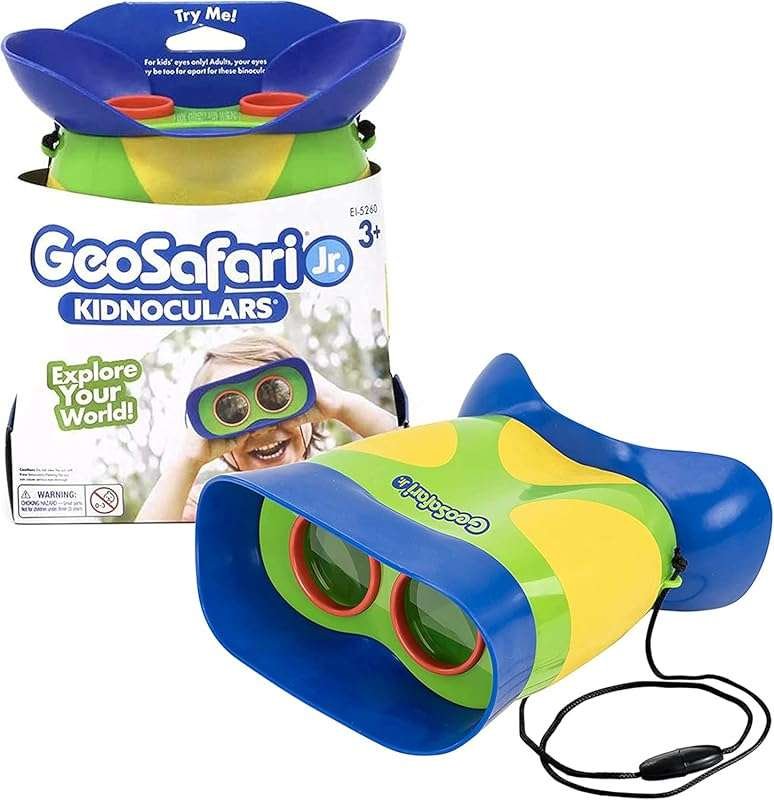 Educational Insights GeoSafari Jr. Kidnoculars, Binoculars for Toddler
