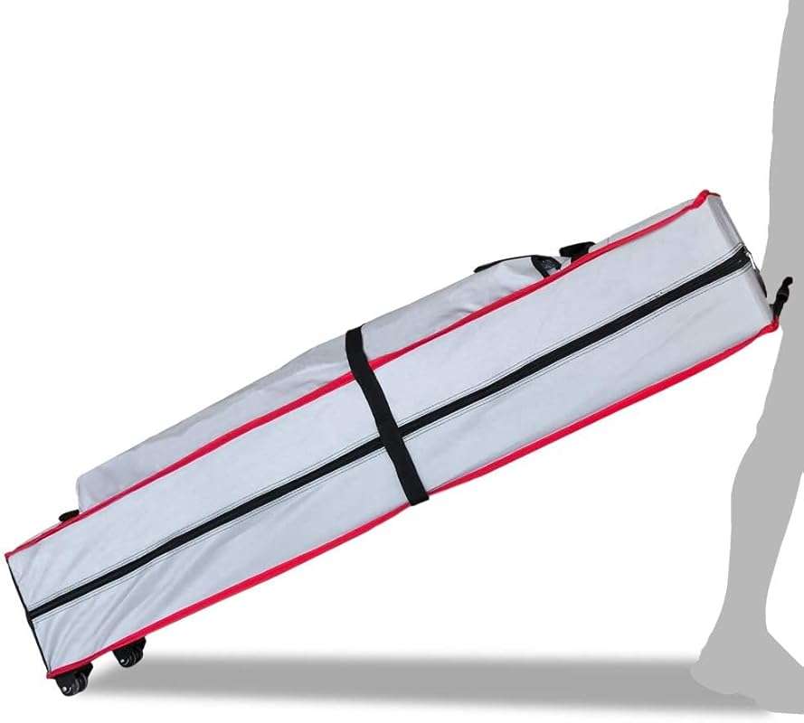 Eurmax Heavy Duty Rolling Storage Bag for Pop Up Canopy Tents, 10x10 I