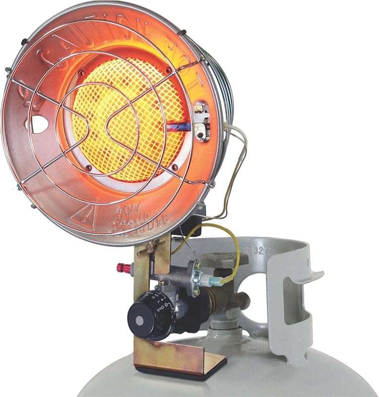 Dura Heat TT-15CSA Silver Medium Tank Top Propane Heater