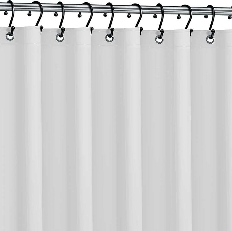 Premium PVC-Free PEVA Shower Curtain Liner, 72
