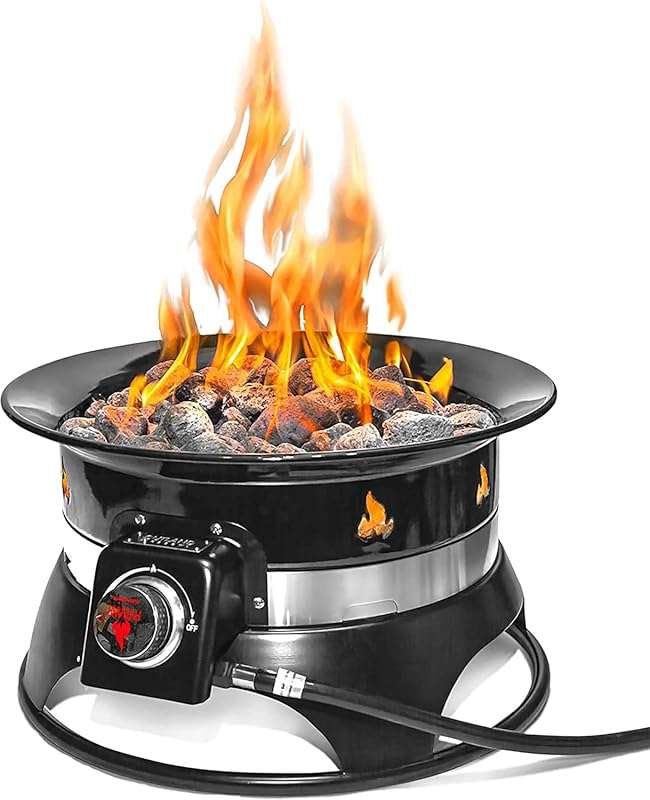 Outland Living Firebowl 870 Premium 19” Auto-Ignition Smokeless Propan