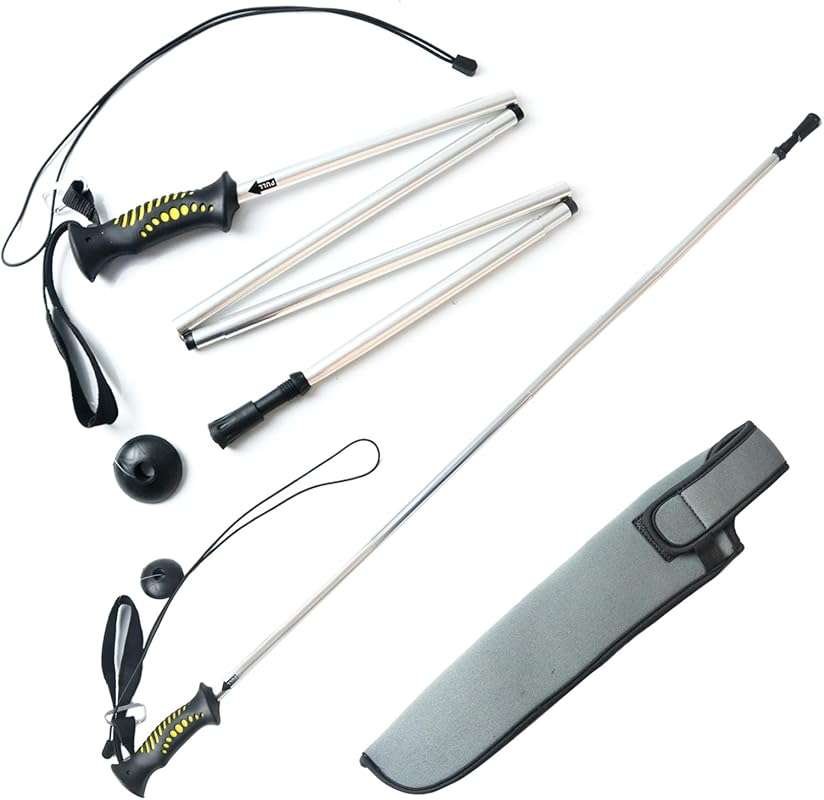 M MAXIMUMCATCH Maxcatch Folding Wading Staff - Portable Fly Fishing St