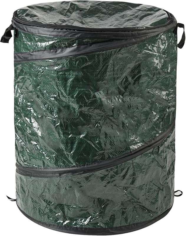 Wakeman 29.5-Gallon Collapsible Pop Up Outdoor Garbage Can for Parties
