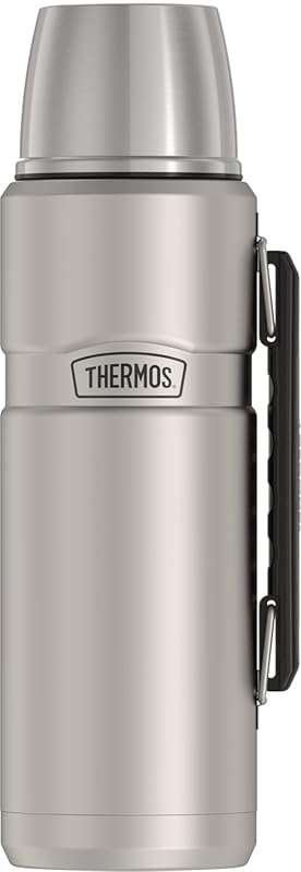 THERMOS Stainless King 40oz Vacuum-Insulated Beverage Bottle, Matte St