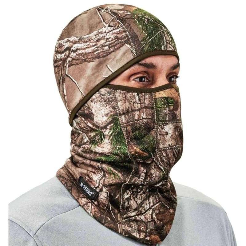 Ergodyne 16833 N-Ferno 6823 Balaclava Ski Mask: Wind-Resistant Camo, H