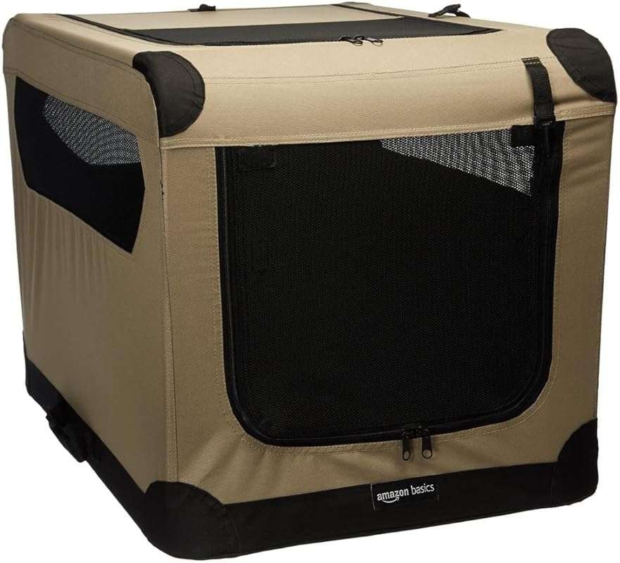 Amazon Basics Medium Soft Dog Crate: 30