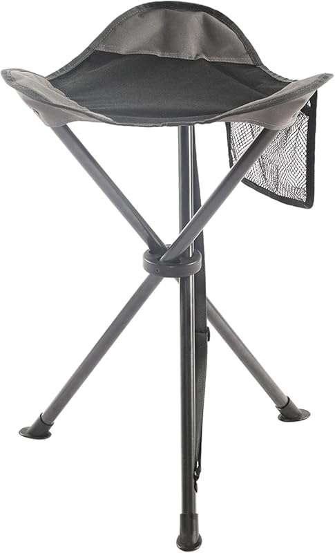Portal Tall Folding Tripod Stool: Lightweight Outdoor Seat for Camping