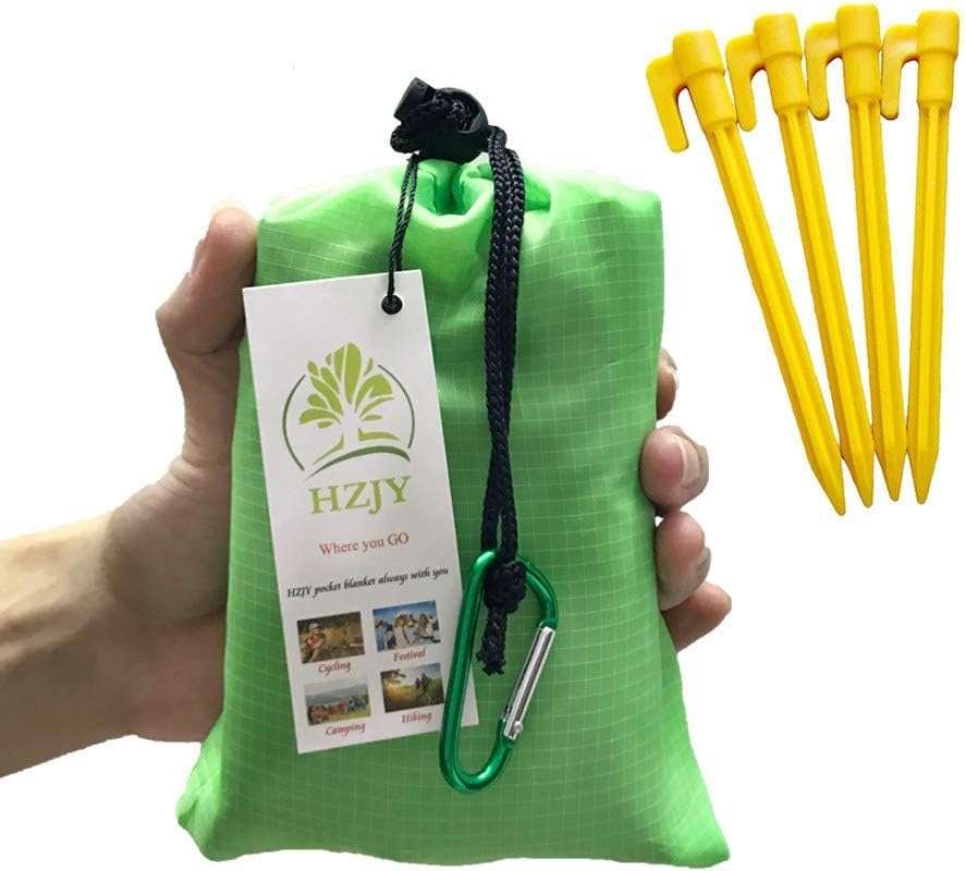 Compact & Sand Proof Outdoor Blanket Mat - Lightweight, Waterproof for