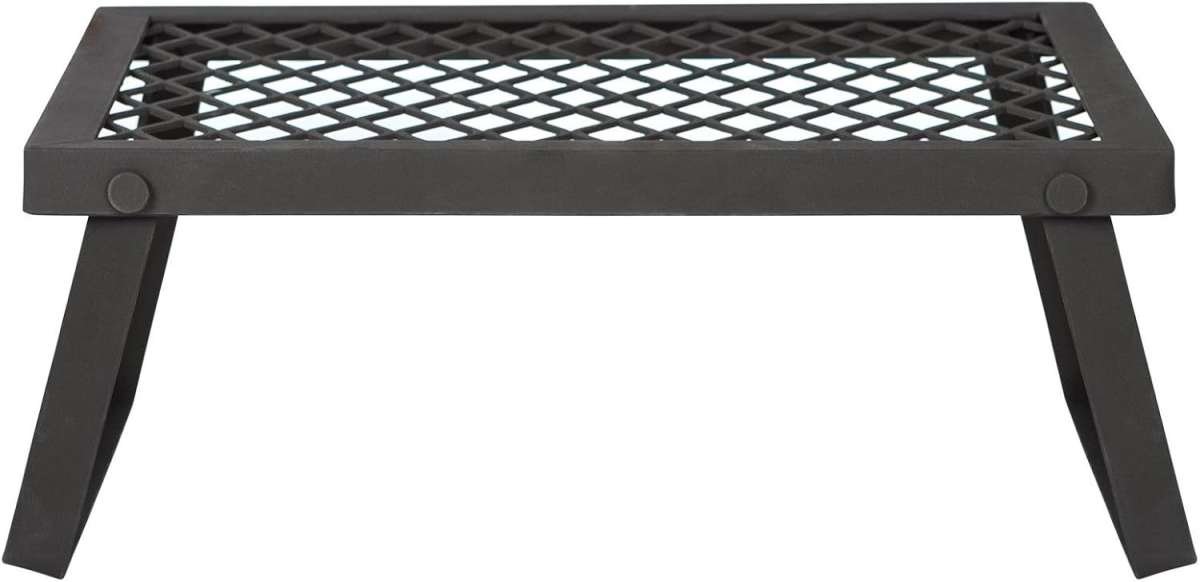 Amazon Basics Heavy-Duty Portable Camping Grill Grate for Campfire Coo
