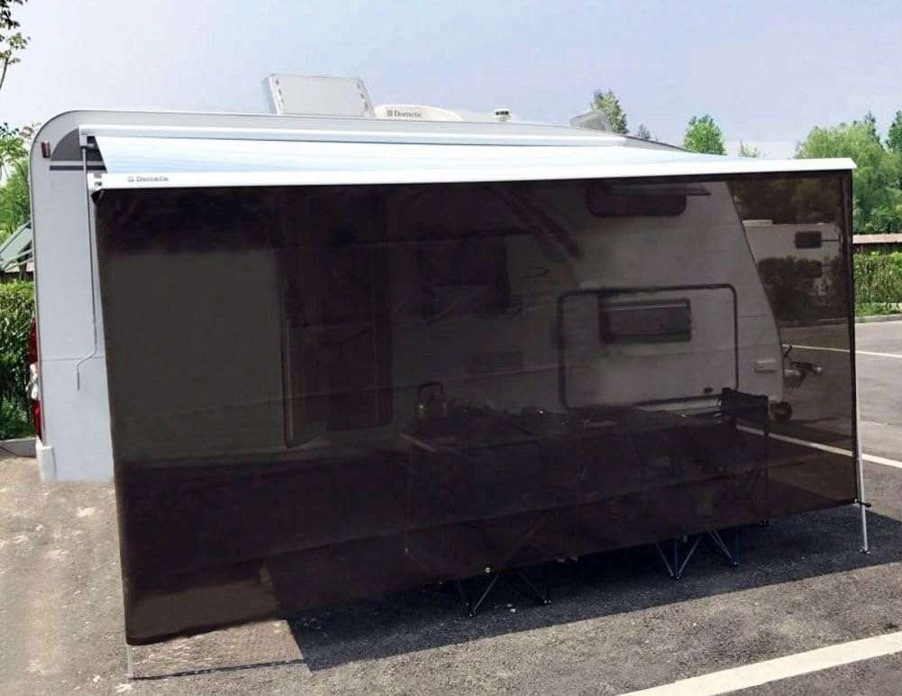 Tentproinc RV Awning Sun Shade Mesh Screen: 7' X 13' 3'', UV SunBlocke