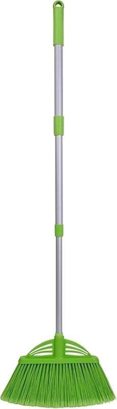 Telescopic Aluminum Alloy Rod Broom with Three Sections for Extended R